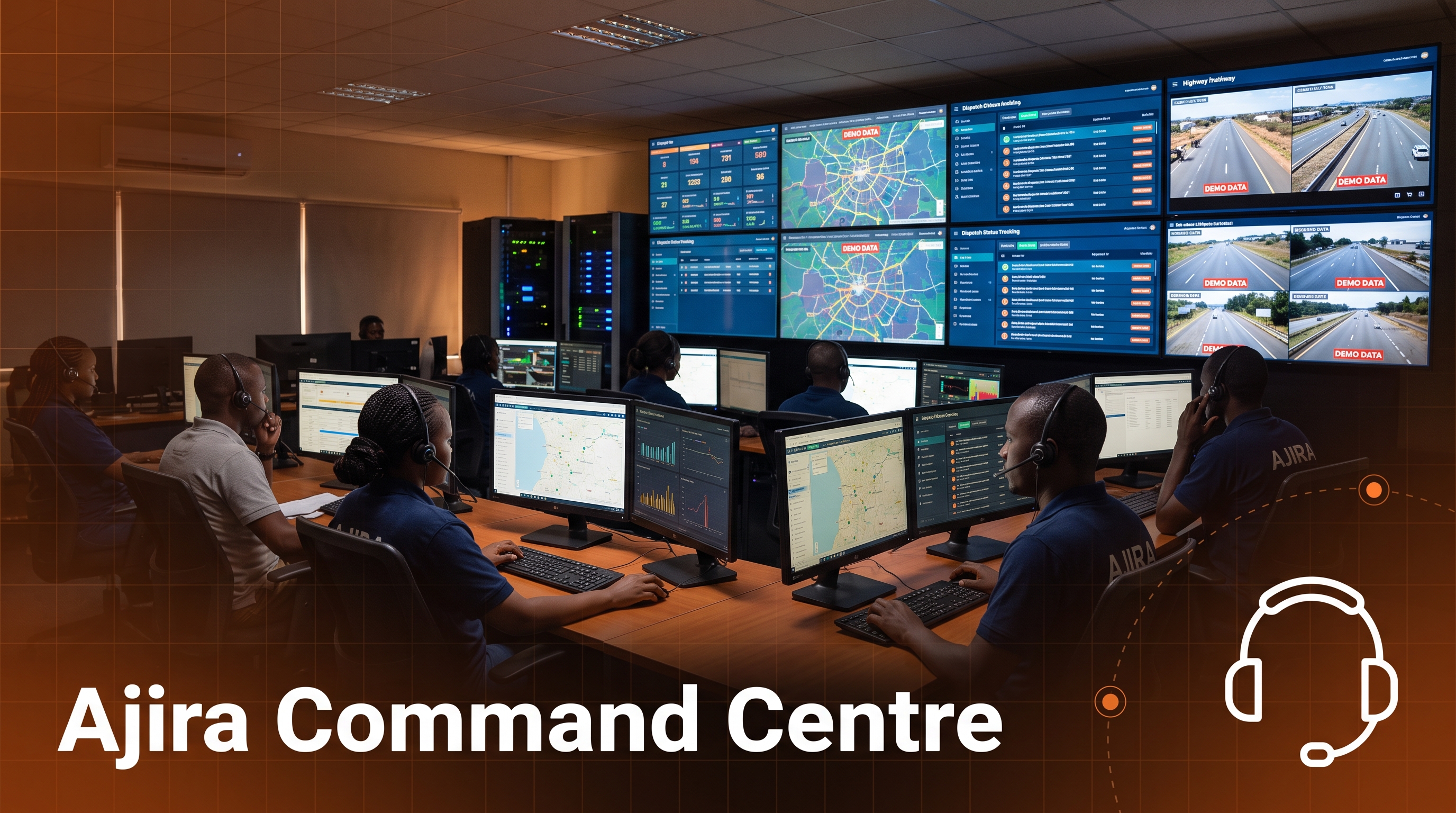 Ajira platform: Ajira Command Centre operators